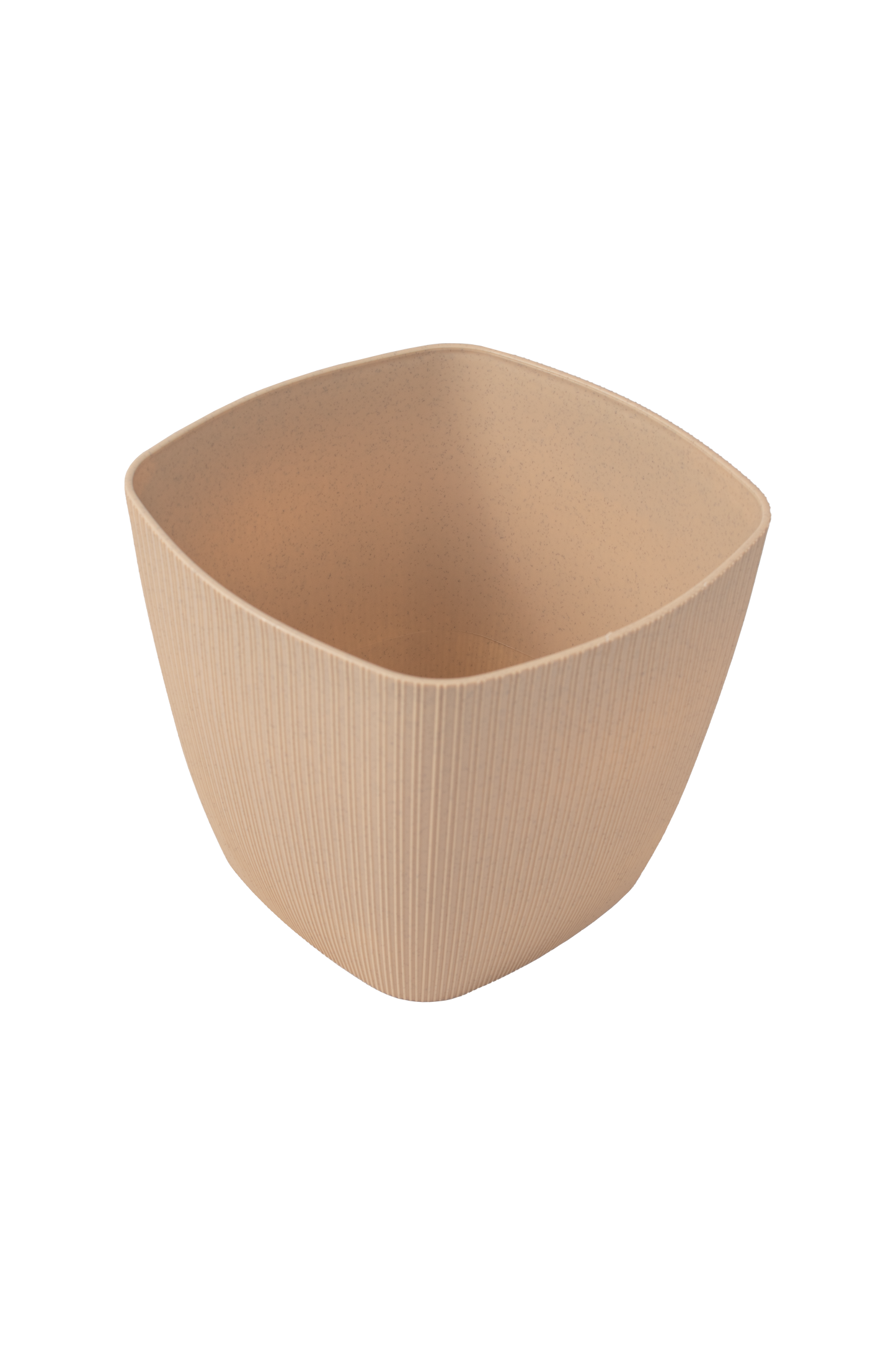 Maceta de interior Vercelli Cuadrada 24 Bosco | Diseño minimalista
