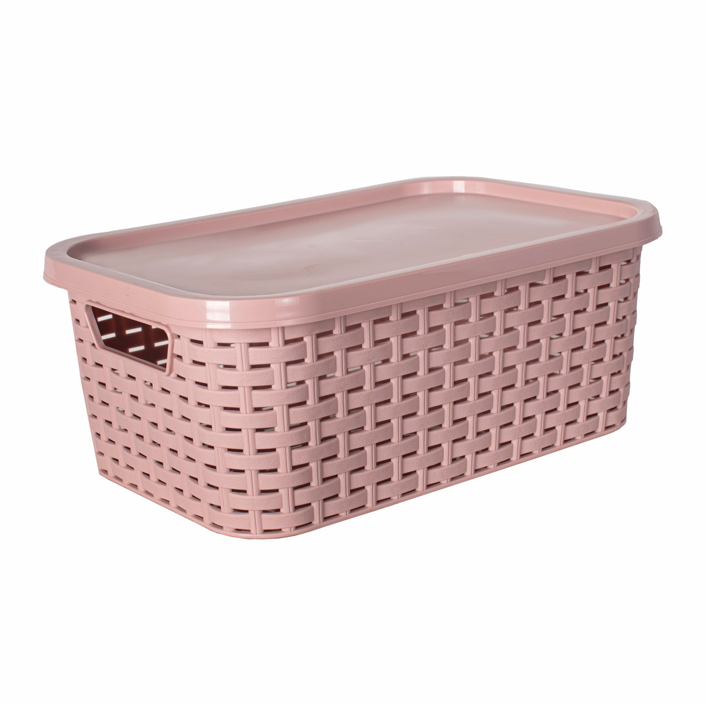 Canasto-bosco-milano-plastico-apilable-rosa coral