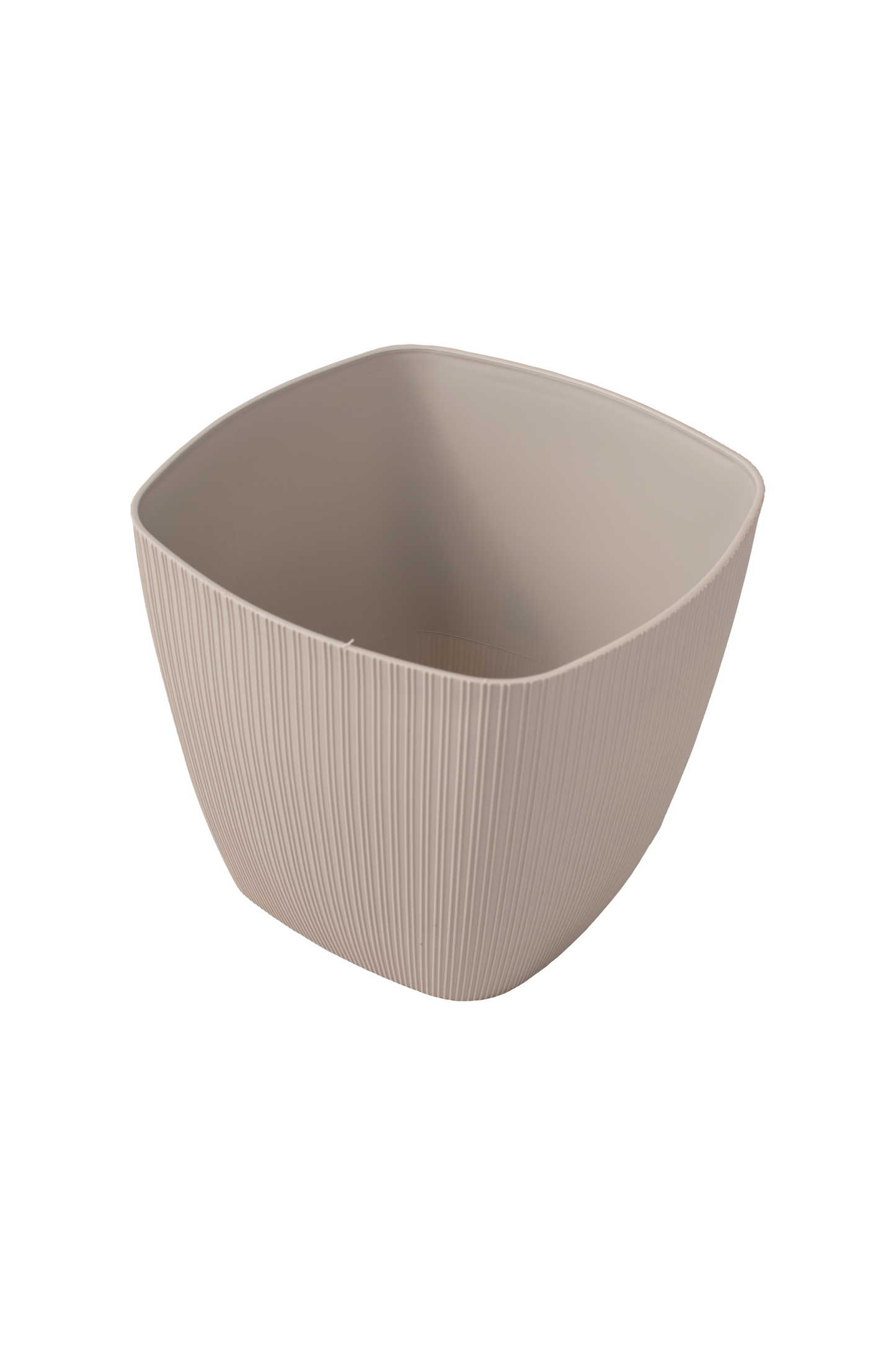 Maceta de interior Vercelli Cuadrada 24 Bosco | Diseño minimalista