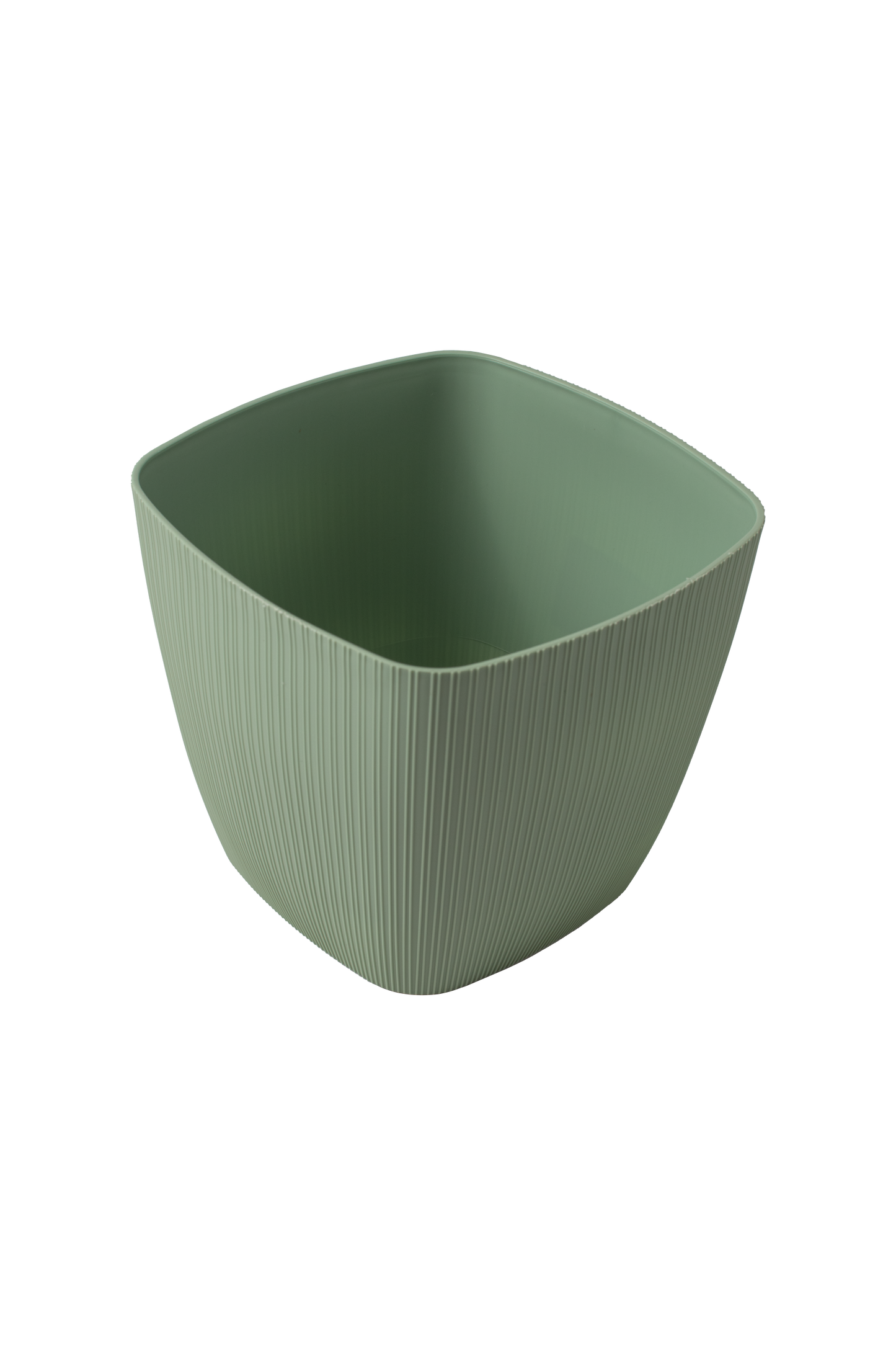 Maceta de interior Vercelli Cuadrada 22 Bosco | Diseño minimalista