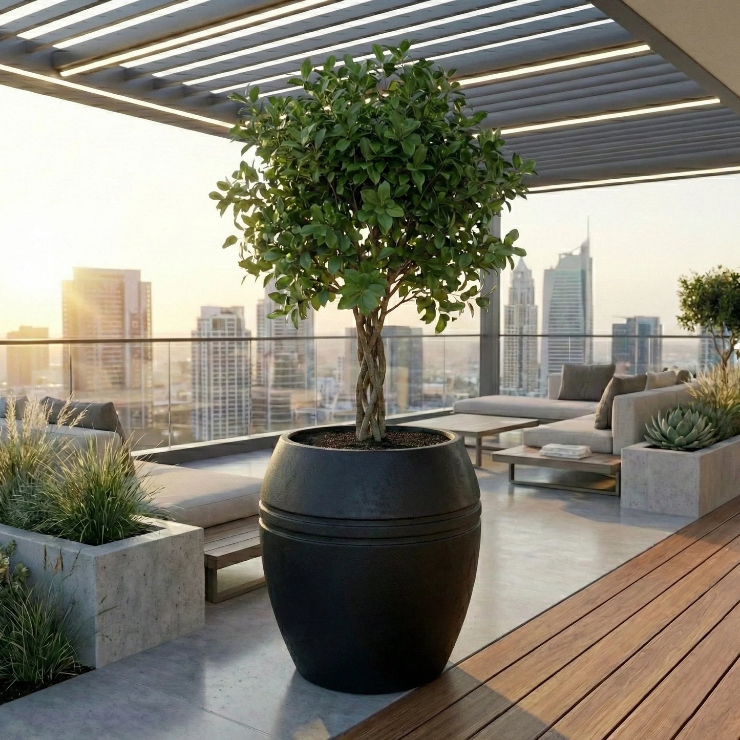 Maceta Extra Grande Bosco Pisa 224 L