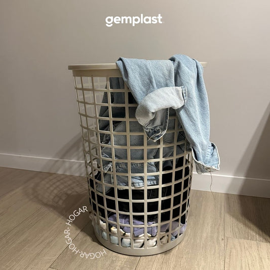 Cesto de Ropa 60 Lts con tapa