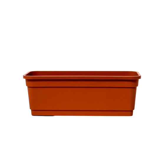 Jardinera N°45 TEJA pack x2 con plato incluido