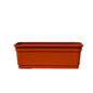 Jardinera N°45 TEJA pack x2 con plato incluido