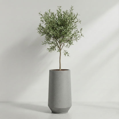 Maceta Bosco Vignola 53 L simil piedra – Interior y exterior, alta y decorativa