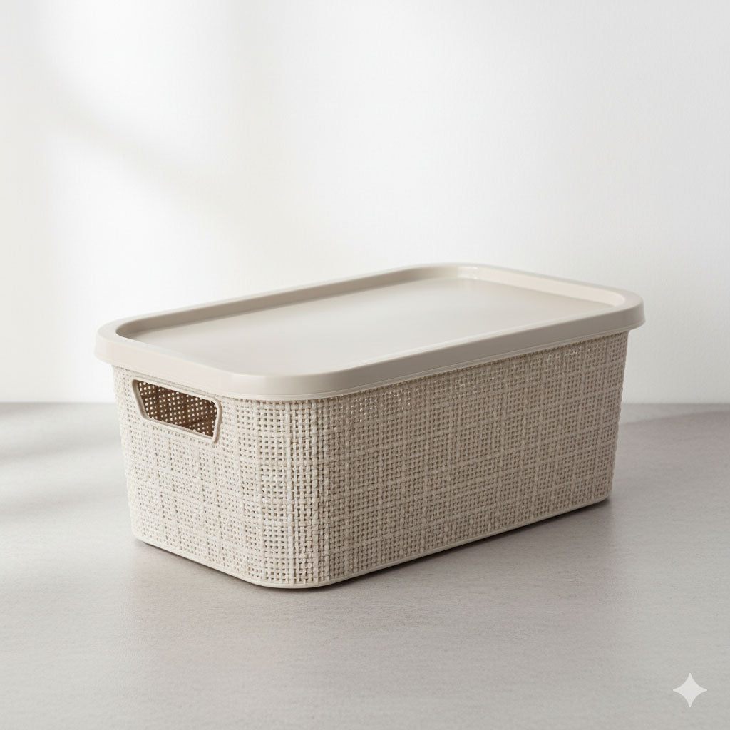 Canasto Bosco Trevi 15 Litros con Tapa