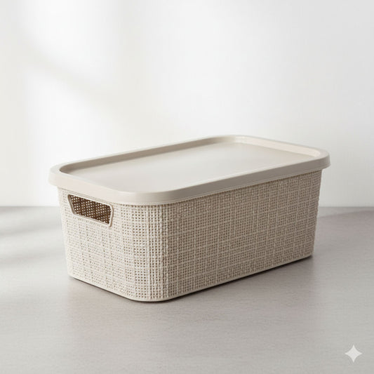 Canasto Bosco Trevi 15 Litros con Tapa