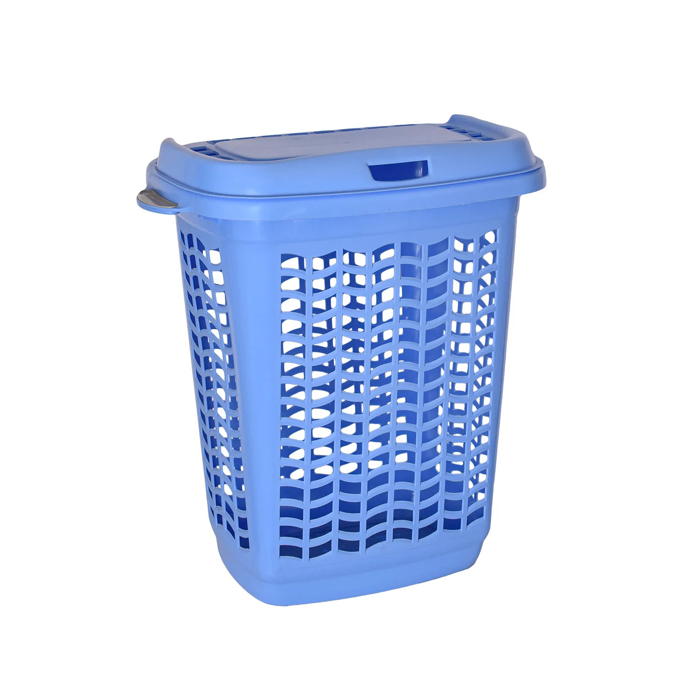 Cesto de ropa rectangular con tapa 50 Lts.