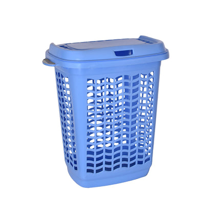 Cesto de ropa rectangular con tapa 50 Lts.