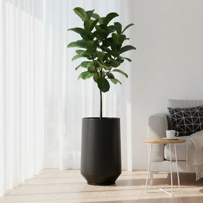 Maceta Bosco Vignola 53 L simil piedra – Interior y exterior, alta y decorativa