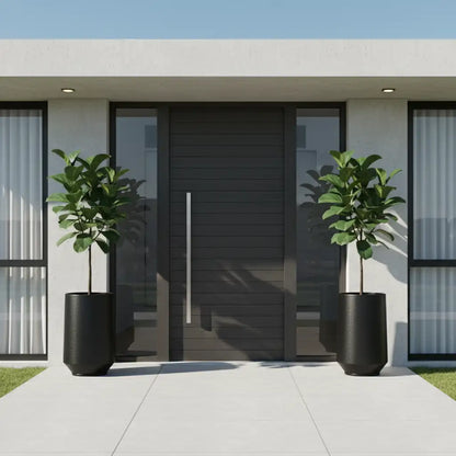 Maceta Bosco Vignola 53 L simil piedra – Interior y exterior, alta y decorativa