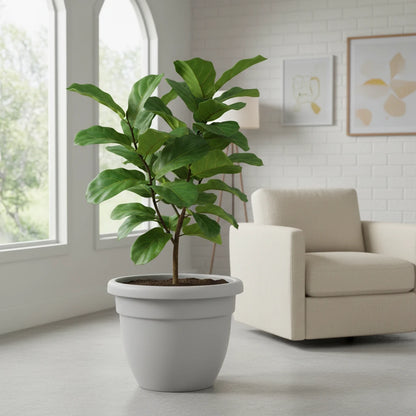 Maceta Grande Eden 45 cm – Resistente para Exterior