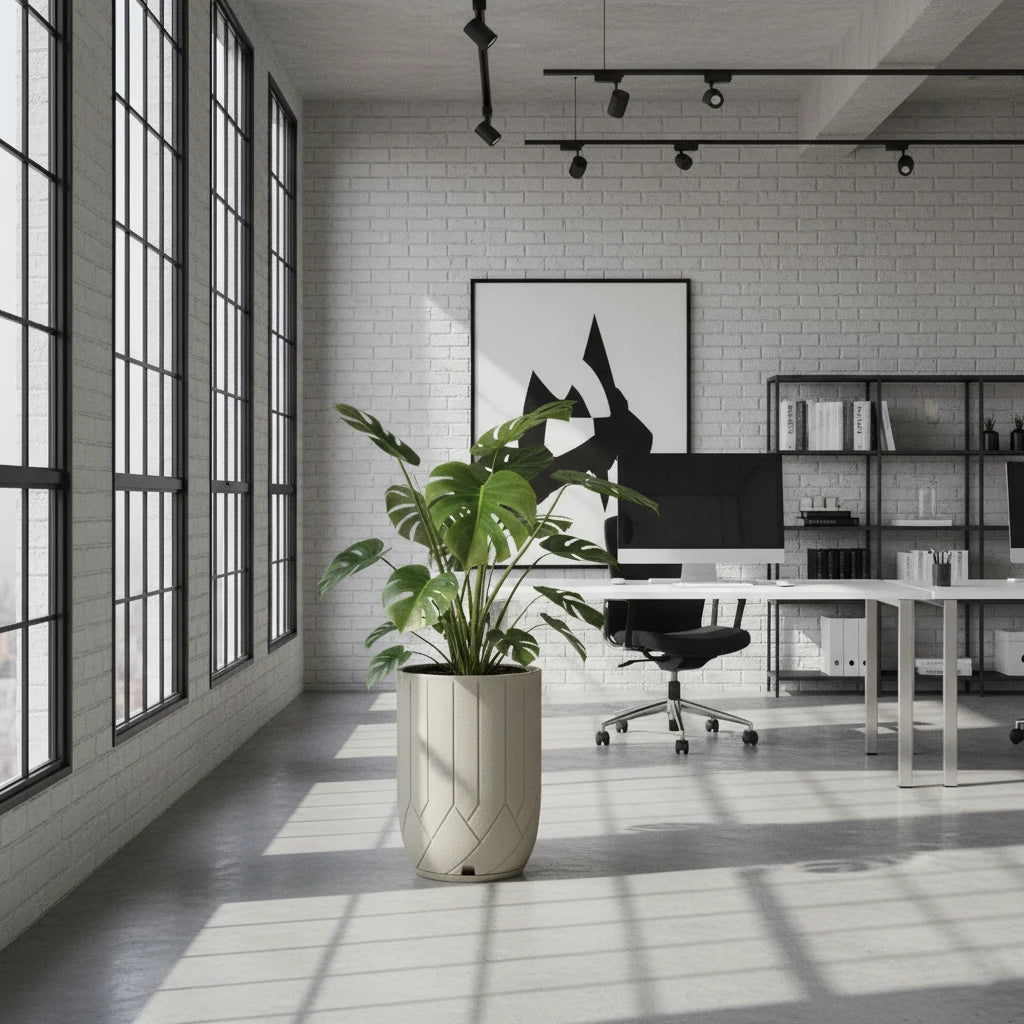 Maceta Bosco Termini 55 L Grande con Plato