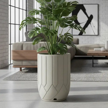 Maceta Bosco Termini 55 L Grande con Plato