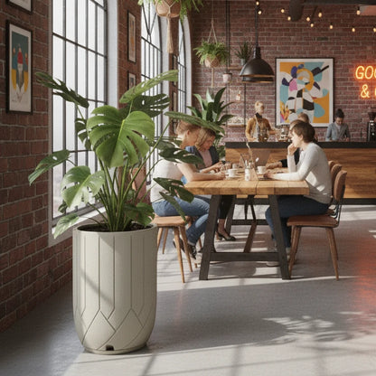 Maceta Bosco Termini 55 L Grande con Plato