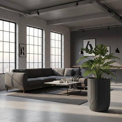 Maceta Bosco Termini 55 L Grande con Plato