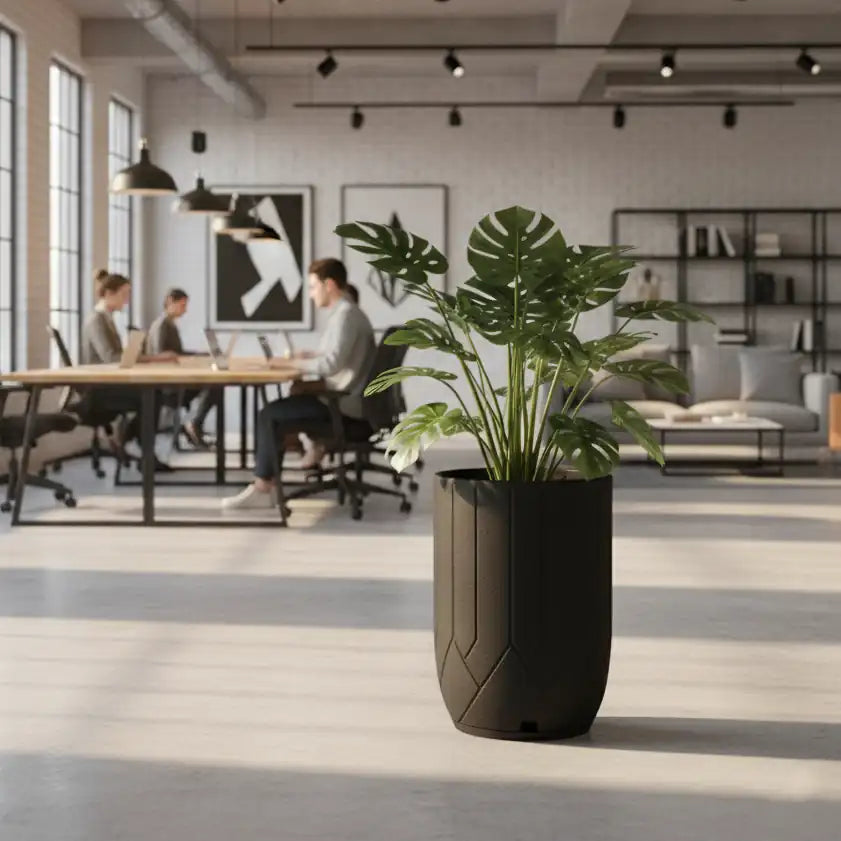 Maceta Bosco Termini 55 L Grande con Plato