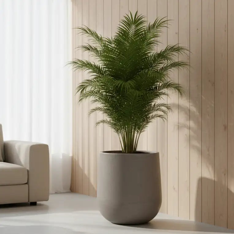 Maceta Bosco Gota 37 L rotomoldeada efecto piedra