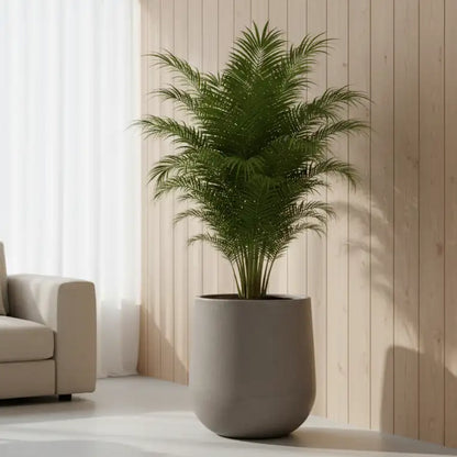 Maceta Bosco Gota 37 L rotomoldeada efecto piedra