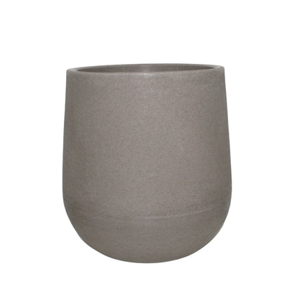 Maceta Bosco Gota 37 L rotomoldeada efecto piedra