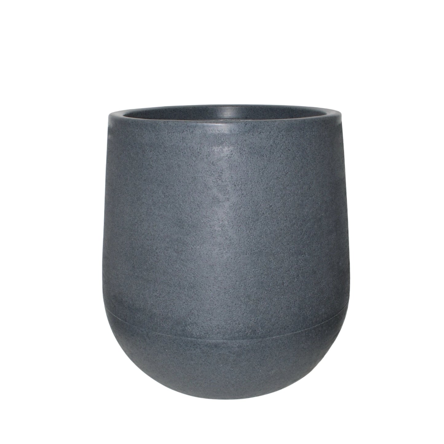 Maceta Bosco Gota 37 L rotomoldeada efecto piedra