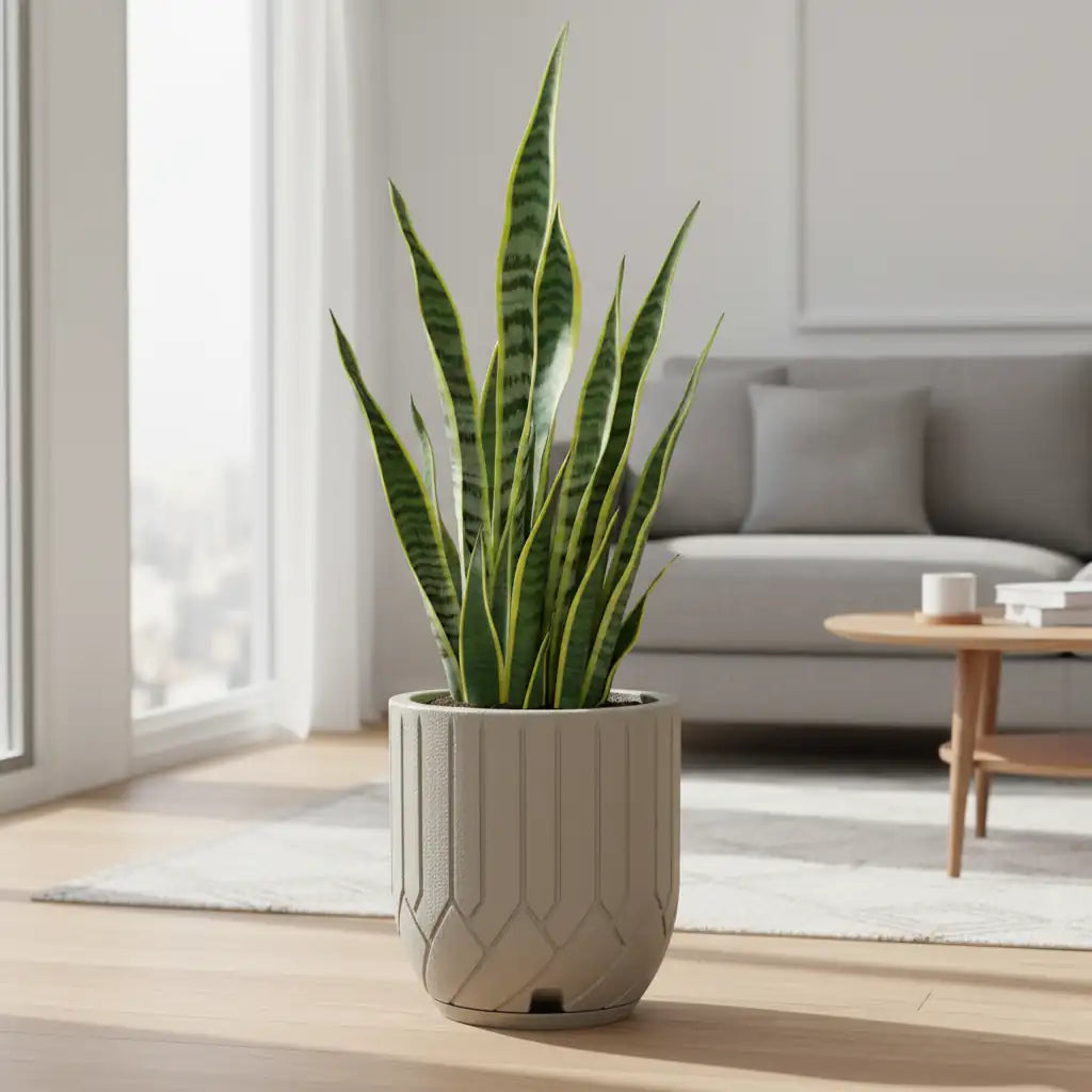 Maceta Bosco Termini 21 L Mediana con Plato