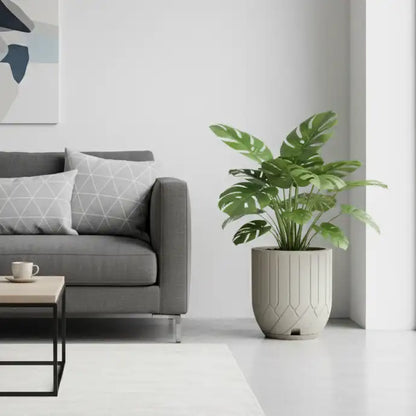 Maceta Bosco Termini 21 L Mediana con Plato