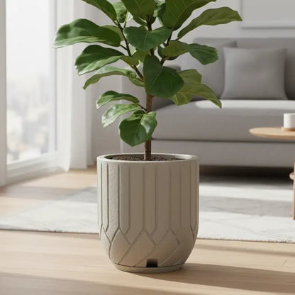 Maceta Bosco Termini 21 L Mediana con Plato