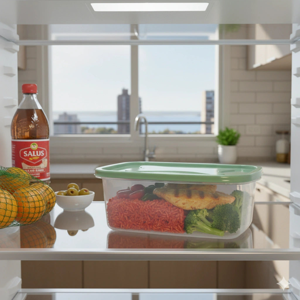 Contenedor rectangular 1 L